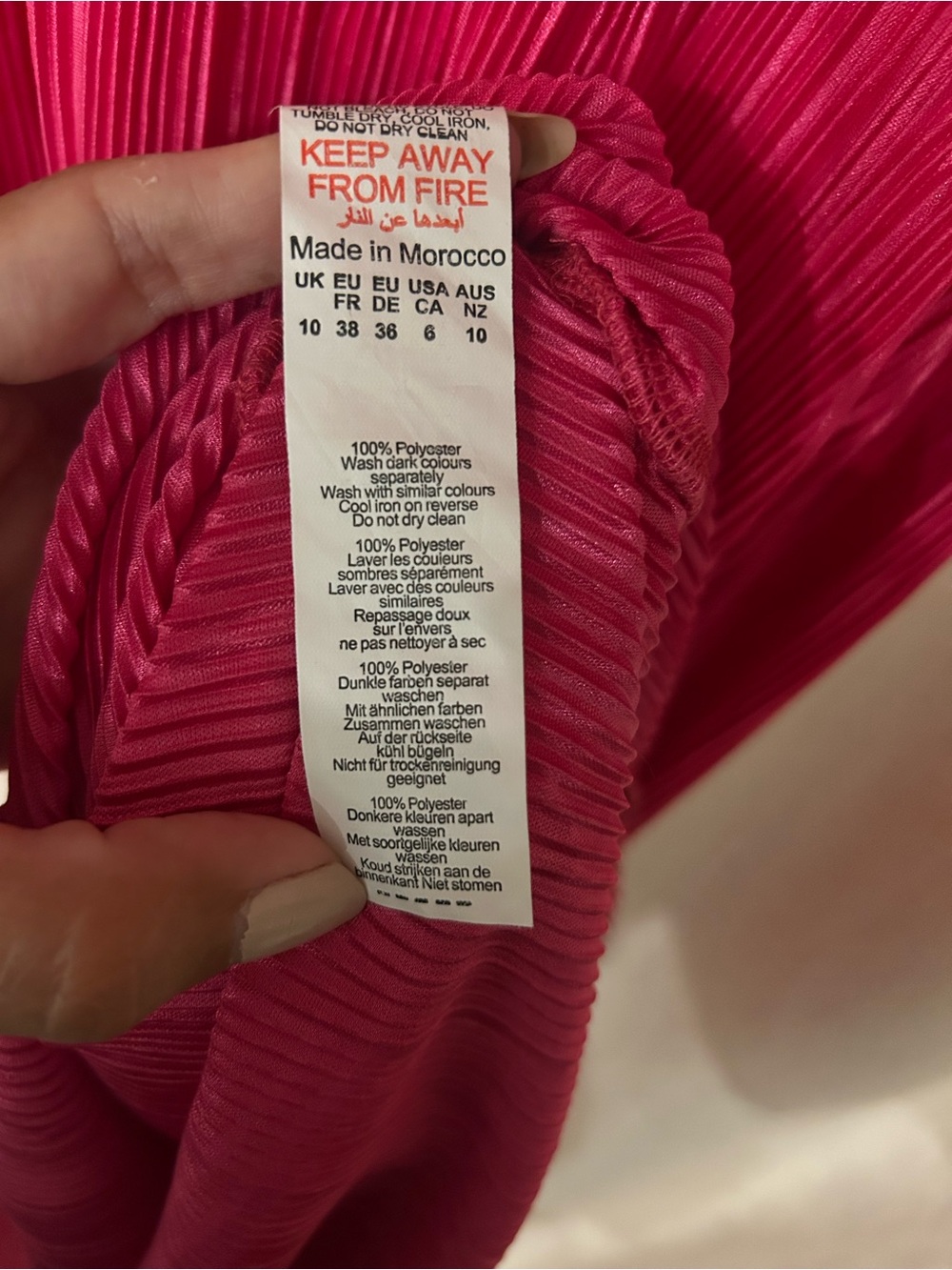 Boohoo Hot Pink Ruffle Maxi Dress - Picture 11 of 15